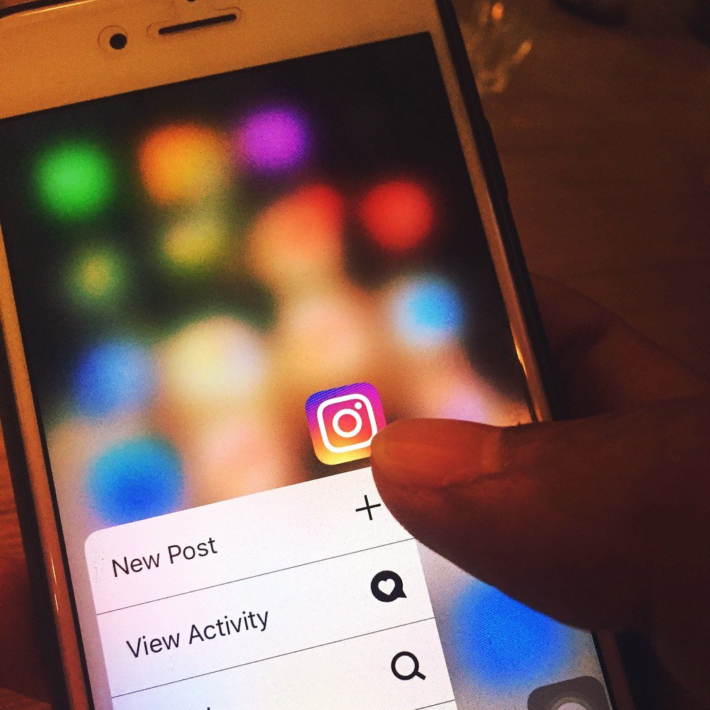 Publicación de un post en Instagram desde el teléfono